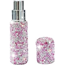 Amazon.co.jp: 10ml キラキラ香水スプレーボトル ラインストーン
